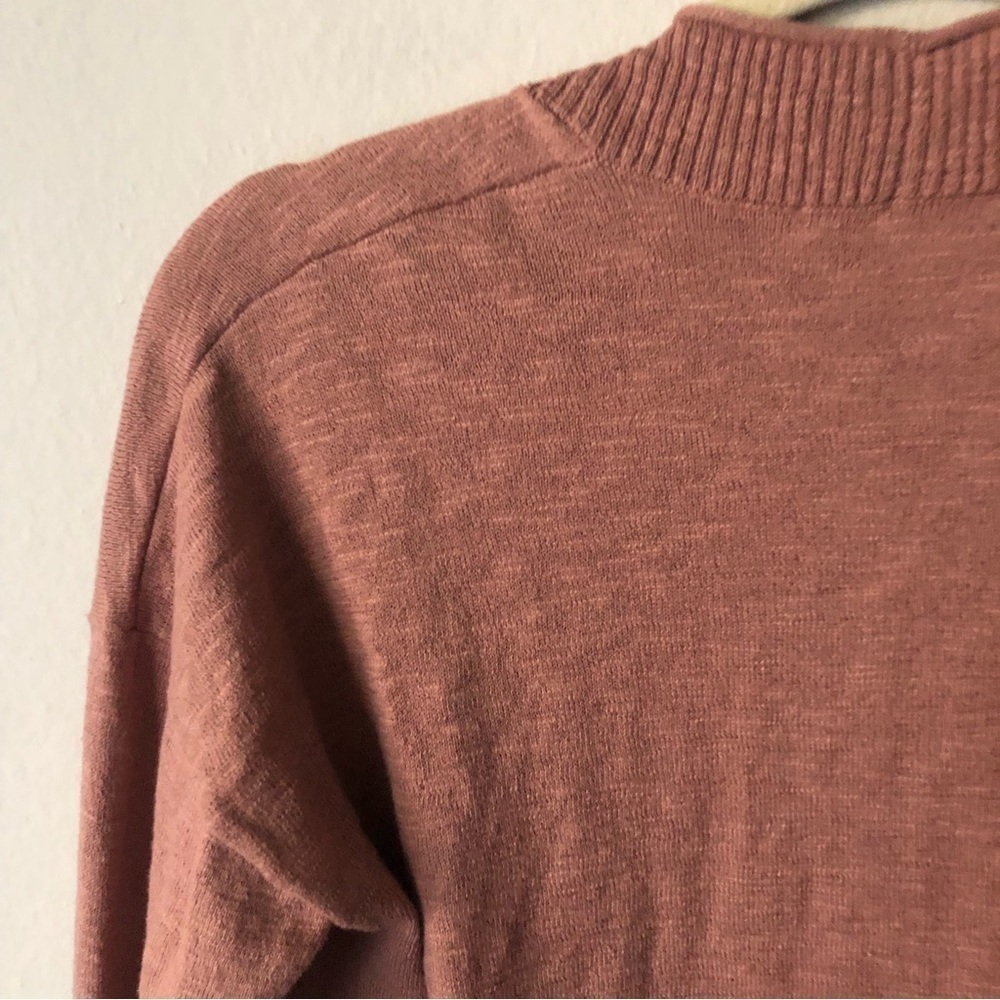 Madewell Light Open Pocket Cardigan in Pink S - Picture 11 of 11